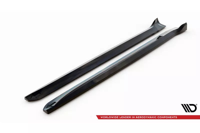 Maxton Design Seitenschweller (Paar) für Porsche Macan Mk1 Hochglanz schwarz – Ansicht 4