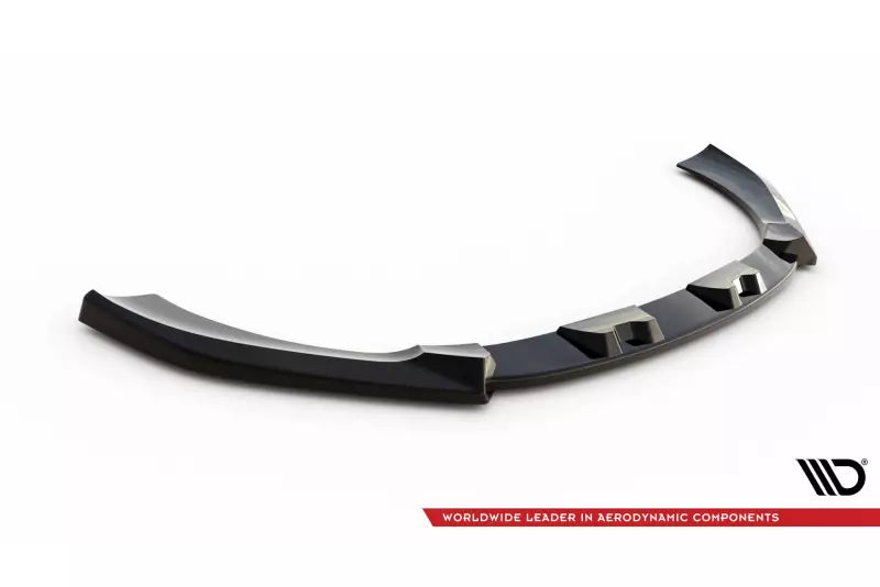Maxton Design Frontlippe V.1 für Mercedes GLB 35 AMG / AMG-Line (X247) Hochglanz schwarz – Ansicht 4