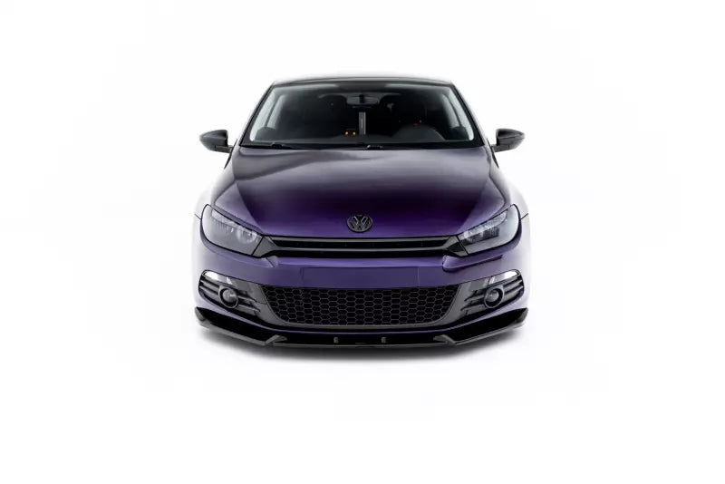 Maxton Design Frontlippe V.3 für Volkswagen Scirocco Mk3 Hochglanz schwarz – Ansicht 2