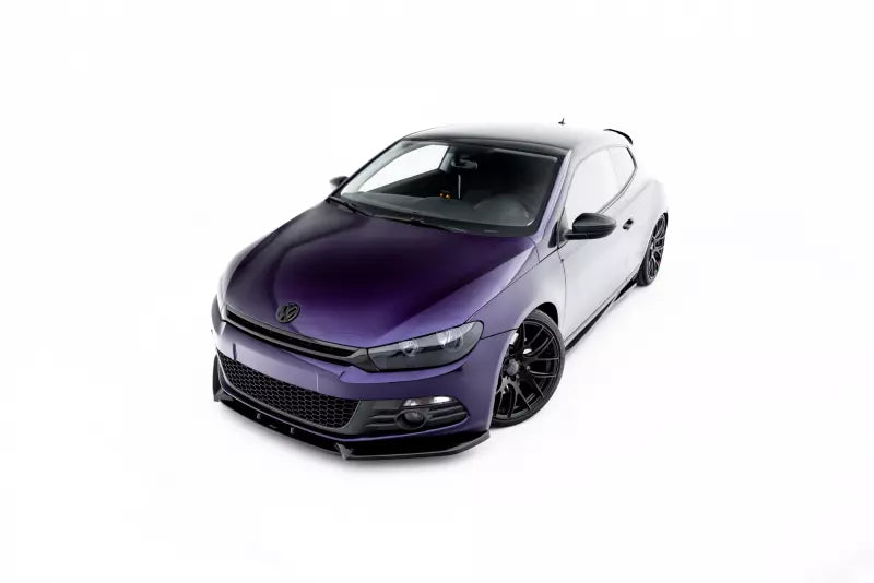 Maxton Design Frontlippe V.3 für Volkswagen Scirocco Mk3 Hochglanz schwarz – Ansicht 3
