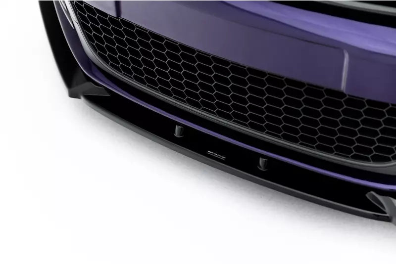 Maxton Design Frontlippe V.3 für Volkswagen Scirocco Mk3 Hochglanz schwarz – Ansicht 4