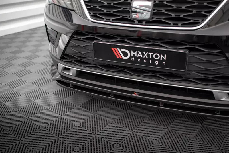 Maxton Design Frontlippe für Seat Ateca Mk1 Hochglanz schwarz – Ansicht 3