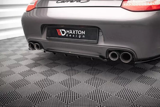 Maxton Design Heckdiffusor für Porsche 911 Carrera / Carrera GTS 997 Facelift Hochglanz schwarz – Ansicht 1