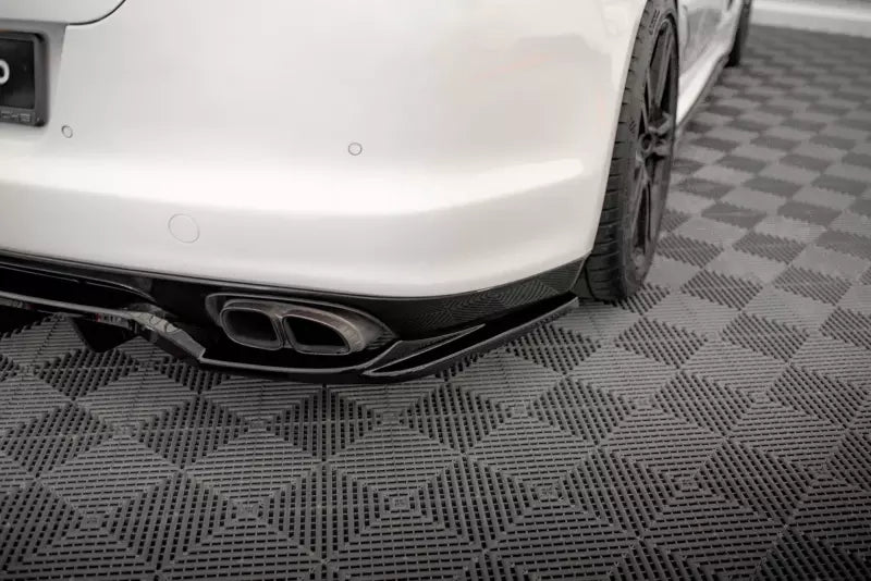 Maxton Design Heckdiffusor für Porsche Panamera Turbo 970 Hochglanz schwarz – Ansicht 3