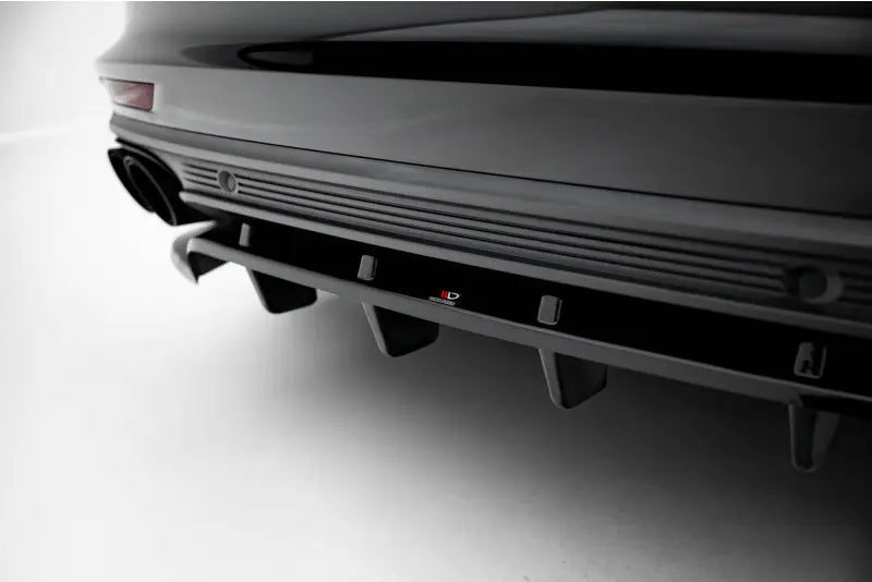 Maxton Design Heckdiffusor für Porsche Panamera E-Hybrid / Turbo S E-Hybrid / Panamara 4S 971 Hochglanz schwarz – Ansicht 3
