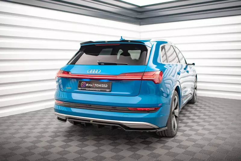 Maxton Design Heckspoiler Lippe für Audi e-tron Hochglanz schwarz – Ansicht 1