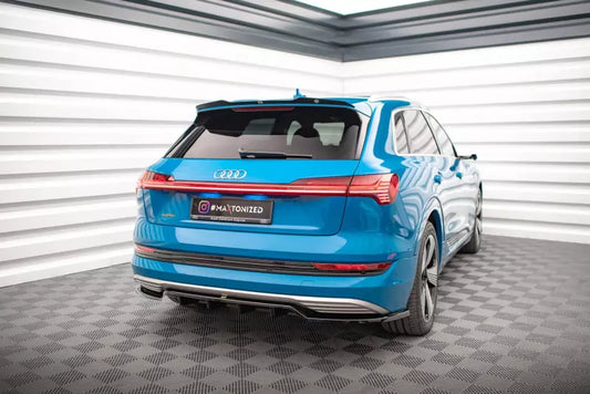 Maxton Design Heckspoiler Lippe für Audi e-tron Hochglanz schwarz – Ansicht 1