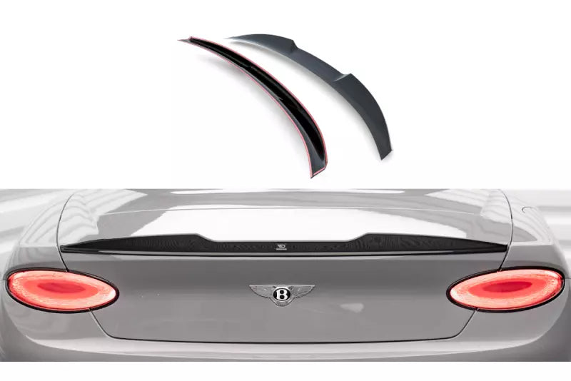 Maxton Design Heckspoiler 3D für Bentley Continental GT Mk3 Hochglanz schwarz – Ansicht 1