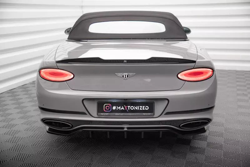 Maxton Design Heckspoiler 3D für Bentley Continental GT Mk3 Hochglanz schwarz – Ansicht 3