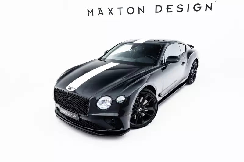 Maxton Design Frontlippe für Bentley Continental GT Mk3 Hochglanz schwarz – Ansicht 3