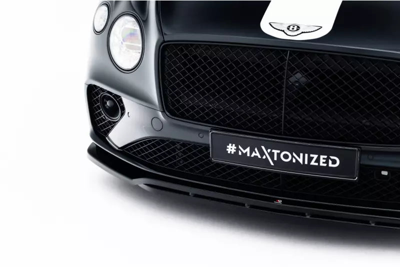 Maxton Design Frontlippe für Bentley Continental GT Mk3 Hochglanz schwarz – Ansicht 4