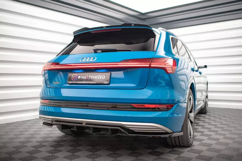 Maxton Design Heckdiffusor DTM Look für Audi e-tron Hochglanz schwarz – Ansicht 2