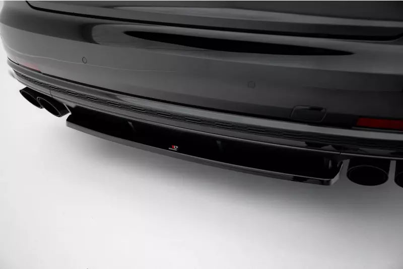 Maxton Design Heckdiffusor für Audi S8 D5 Hochglanz schwarz – Ansicht 2