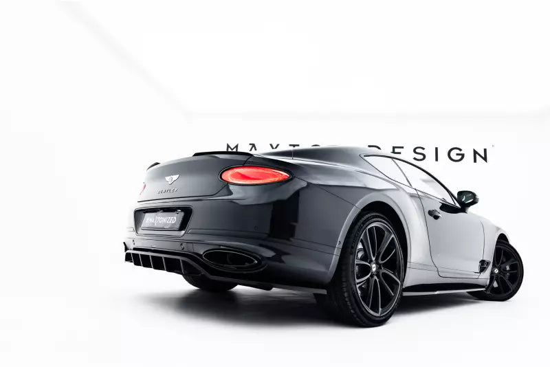 Maxton Design Heckdiffusor DTM Look für Bentley Continental GT Mk3 Hochglanz schwarz – Ansicht 2