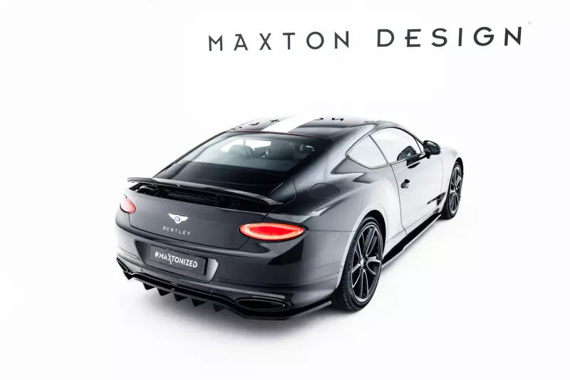 Maxton Design Heckdiffusor DTM Look für Bentley Continental GT Mk3 Hochglanz schwarz – Ansicht 3