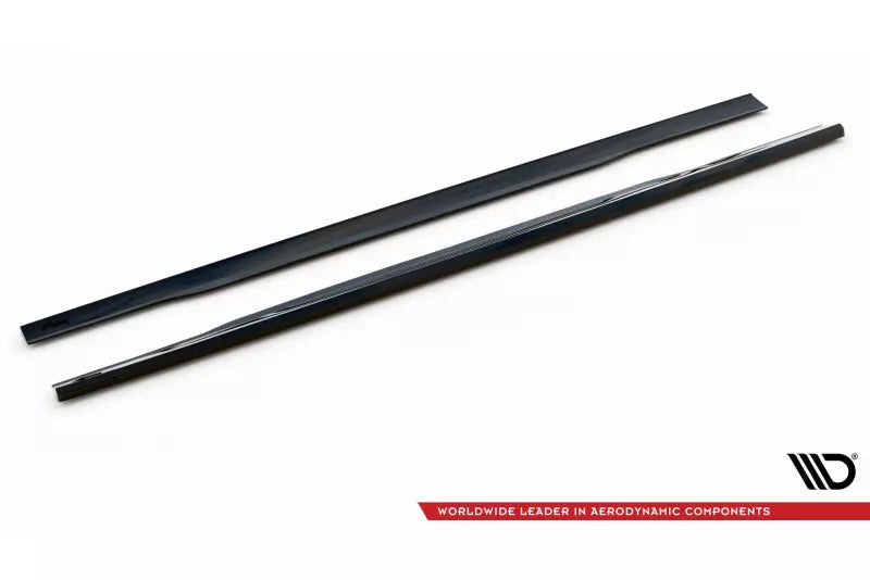 Maxton Design Seitenschweller (Paar) für Audi S8 D4 Hochglanz schwarz – Ansicht 4