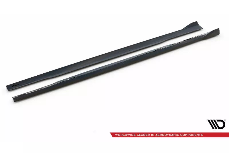 Maxton Design Seitenschweller (Paar) V.2 für Audi S8 D4 Hochglanz schwarz – Ansicht 4