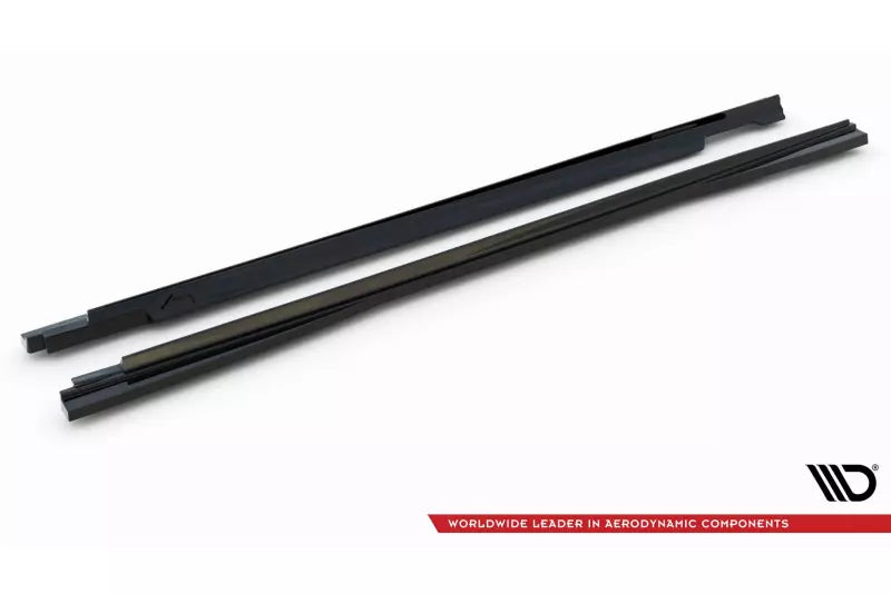 Maxton Design Seitenschweller (Paar) für Audi e-tron Hochglanz schwarz – Ansicht 4