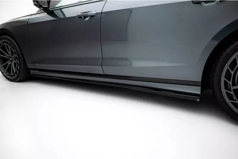 Maxton Design Seitenschweller (Paar) für Audi S8 D5 Hochglanz schwarz – Ansicht 3