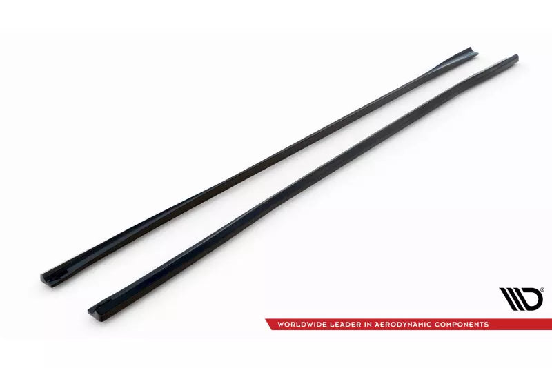 Maxton Design Seitenschweller (Paar) für Audi S8 D5 Hochglanz schwarz – Ansicht 4