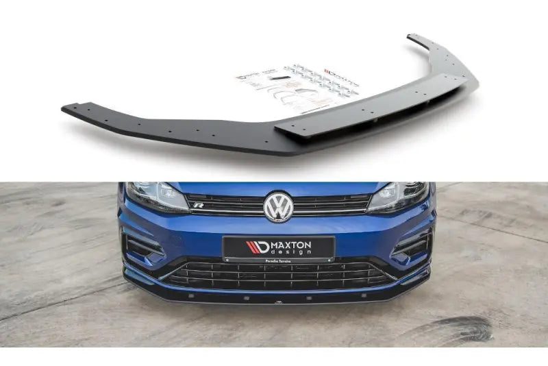 Maxton Design Street Pro Frontlippe für VW Golf 7 R-Line / R Facelift ab 03/2017 – Ansicht 1