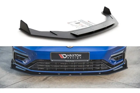 Maxton Design Street Pro Frontlippe V.2 für VW Golf 7 R-Line / R Facelift ab 03/2017 – Ansicht 1