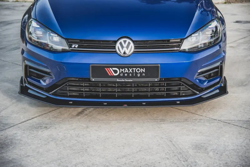 Maxton Design Street Pro Frontlippe V.2 für VW Golf 7 R-Line / R Facelift ab 03/2017 – Ansicht 2