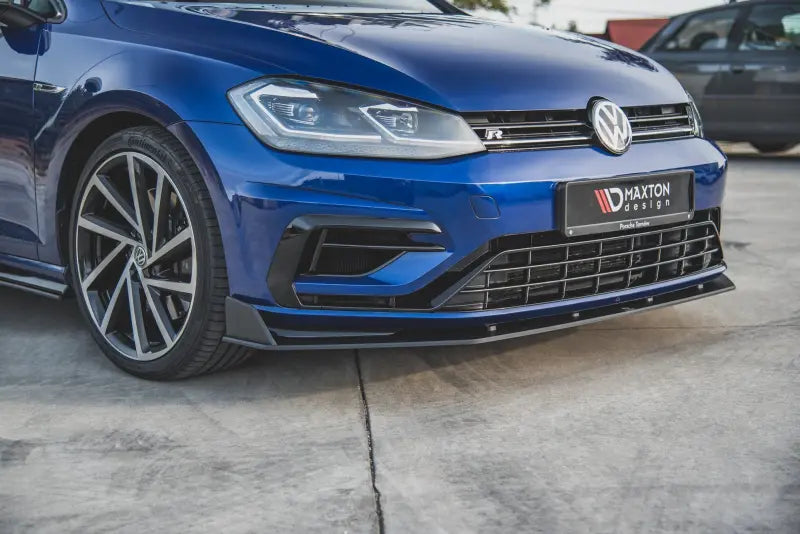 Maxton Design Street Pro Frontlippe V.2 für VW Golf 7 R-Line / R Facelift ab 03/2017 – Ansicht 3