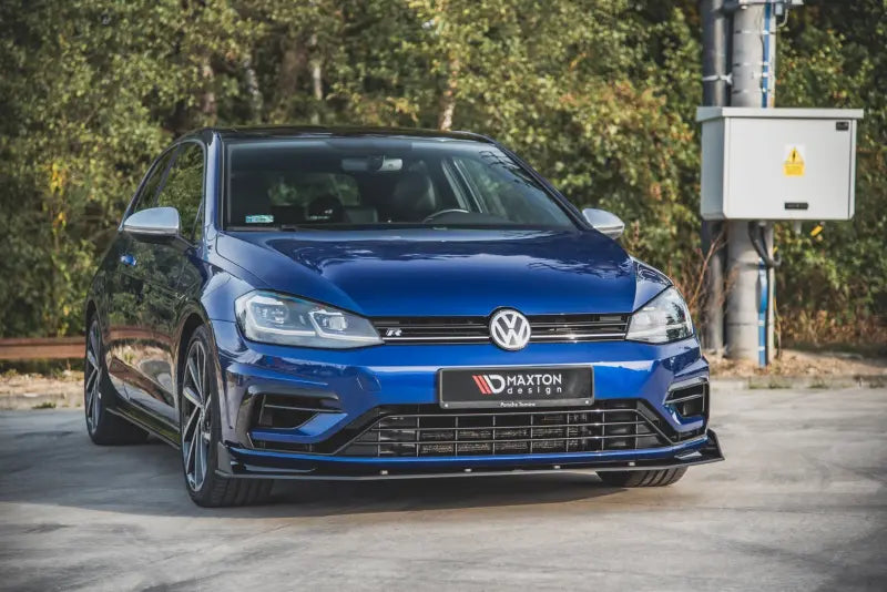 Maxton Design Street Pro Frontlippe V.2 für VW Golf 7 R-Line / R Facelift ab 03/2017 – Ansicht 4
