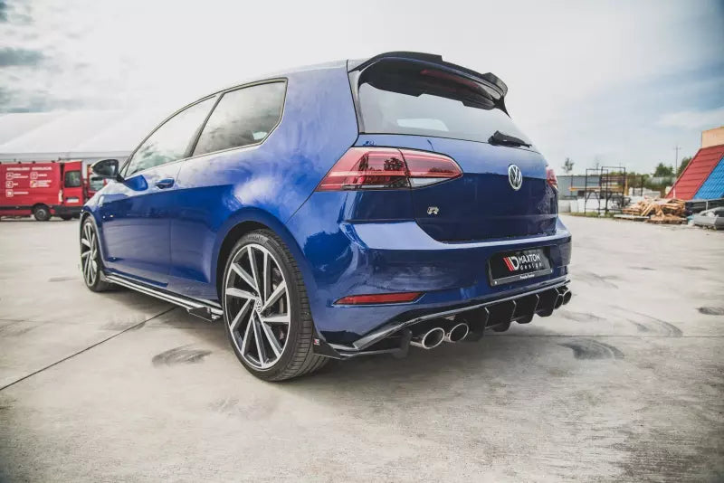 Maxton Design Street Pro Heckdiffusor V.2 für VW Golf 7 R Facelift ab 03/2017 – Ansicht 2