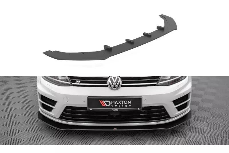 Maxton Design Street Pro Frontlippe V.1 für VW Golf 7 R / R-Line – Ansicht 2