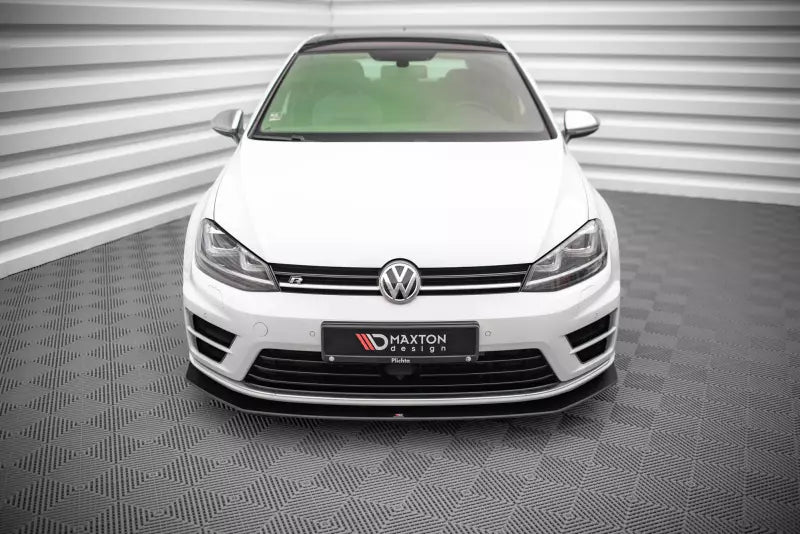 Maxton Design Street Pro Frontlippe V.2 für VW Golf 7 R / R-Line – Ansicht 1