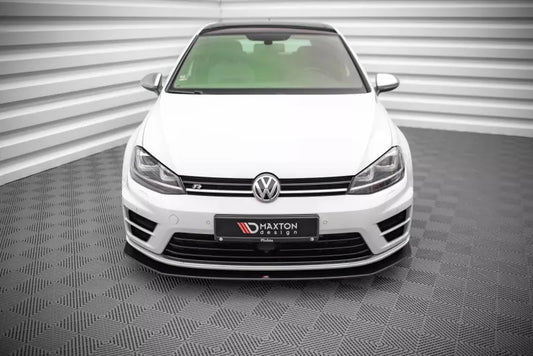 Maxton Design Street Pro Frontlippe V.2 für VW Golf 7 R / R-Line – Ansicht 1