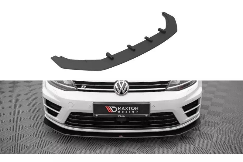 Maxton Design Street Pro Frontlippe V.2 für VW Golf 7 R / R-Line – Ansicht 2