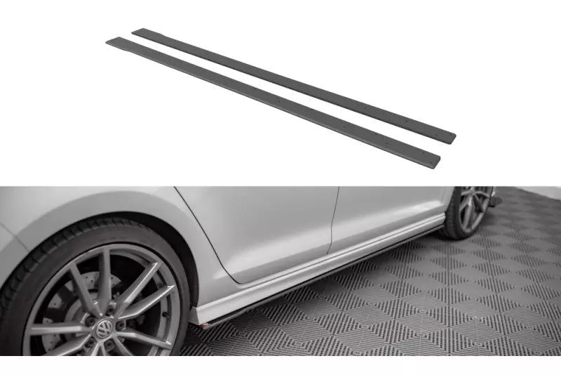 Maxton Design Street Pro Seitenschweller (Paar) für VW Golf 7 R – Ansicht 2