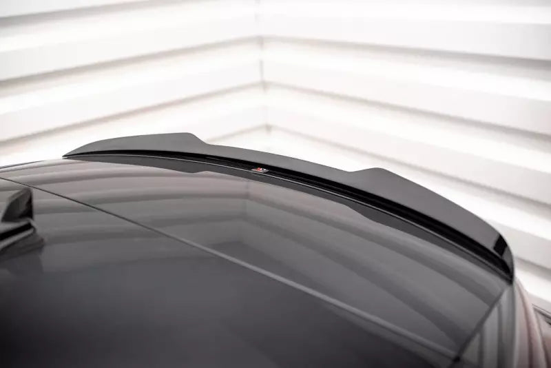 Maxton Design Heckspoiler Lippe für Audi Q3 S-Line F3 Hochglanz schwarz – Ansicht 3