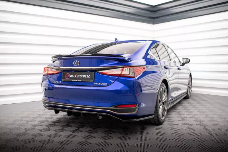 Maxton Design Heckspoiler Lippe für Lexus ES F Sport Mk7 Hochglanz schwarz – Ansicht 2