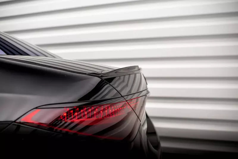 Maxton Design Heckspoiler 3D für Mercedes-Benz S AMG-Line W223 Hochglanz schwarz – Ansicht 4