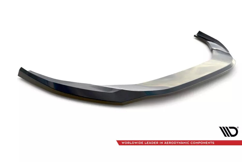 Maxton Design Frontlippe V.2 für Audi A4 S-Line / S4 B9 Facelift Hochglanz schwarz – Ansicht 4