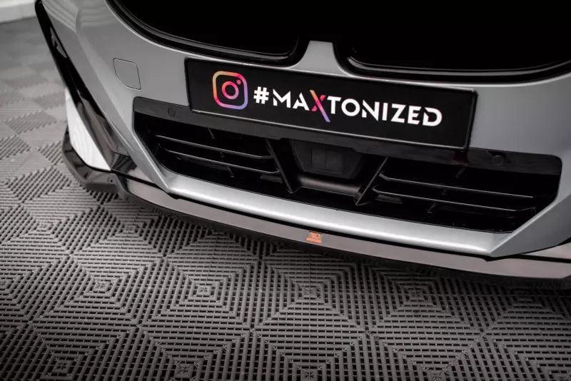 Maxton Design Frontlippe V.1 für BMW 2 Coupe M-Paket / M240i G42 Hochglanz schwarz – Ansicht 3