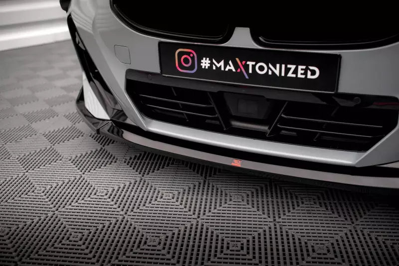 Maxton Design Frontlippe V.3 für BMW 2 Coupe M-Paket / M240i G42 Hochglanz schwarz – Ansicht 3