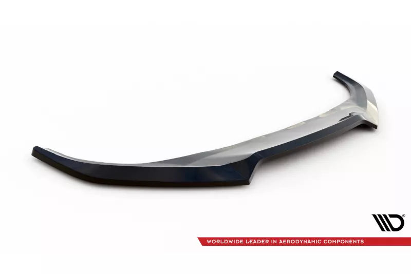 Maxton Design Frontlippe V.1 für Kia EV6 GT-Line Mk1 Hochglanz schwarz – Ansicht 4