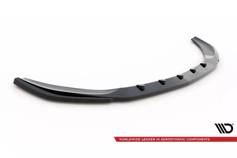 Maxton Design Frontlippe V.2 für Mercedes-Benz C AMG-Line W206 Hochglanz schwarz – Ansicht 4