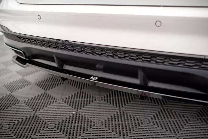 Maxton Design Heckdiffusor DTM Look für Audi A4 S-Line B9 Facelift Hochglanz schwarz – Ansicht 2
