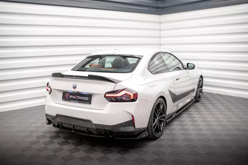 Maxton Design Diffusor Flaps V.1 für BMW 2 Coupe M-Paket G42 Hochglanz schwarz – Ansicht 3