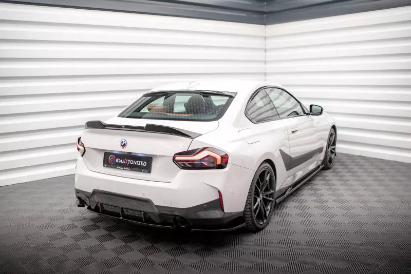 Maxton Design Diffusor Flaps V.2 für BMW 2 Coupe M-Paket G42 Hochglanz schwarz – Ansicht 2