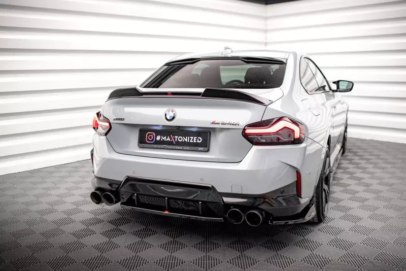 Maxton Design Heckdiffusor für BMW 2 Coupe M240i G42 Hochglanz schwarz – Ansicht 1