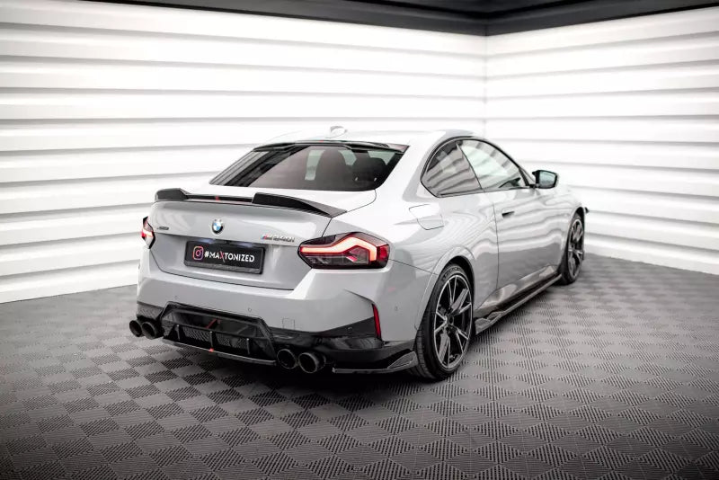 Maxton Design Diffusor Flaps V.1 für BMW 2 Coupe M240i G42 Hochglanz schwarz – Ansicht 2