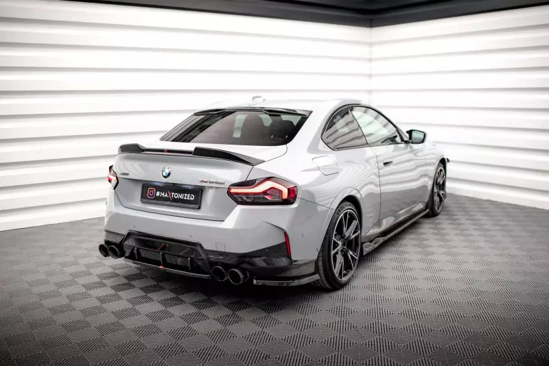 Maxton Design Diffusor Flaps V.2 für BMW 2 Coupe M240i G42 Hochglanz schwarz – Ansicht 1