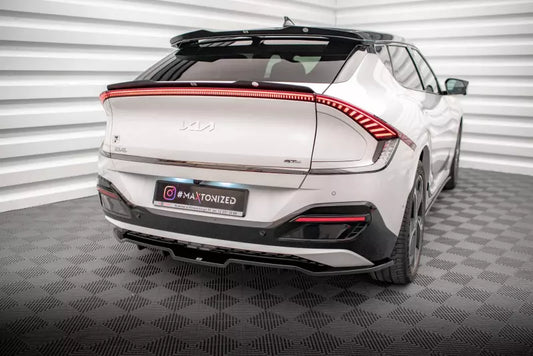 Maxton Design Heckdiffusor DTM Look fürKia EV6 GT-Line Mk1 Hochglanz schwarz – Ansicht 1